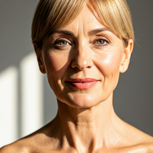 Mujer con piel natural y luminosa - Medicina estética Torrelavega